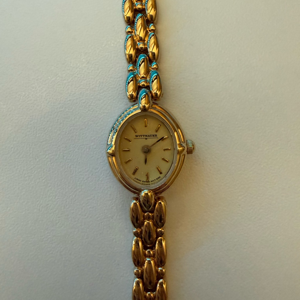 Wittnauer Womens GoldTone Bracelet Watch